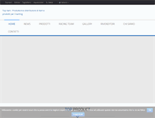 Tablet Screenshot of comer-topkart.it
